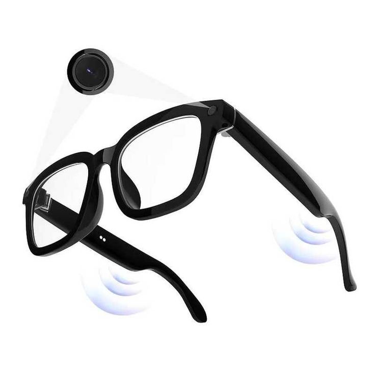 New Smart Wireless Ai 8-megapixel HD camera glasses with 1080p