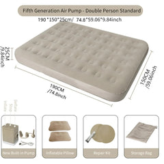 PVC Luxury Inflatable Sleeping Mattress
