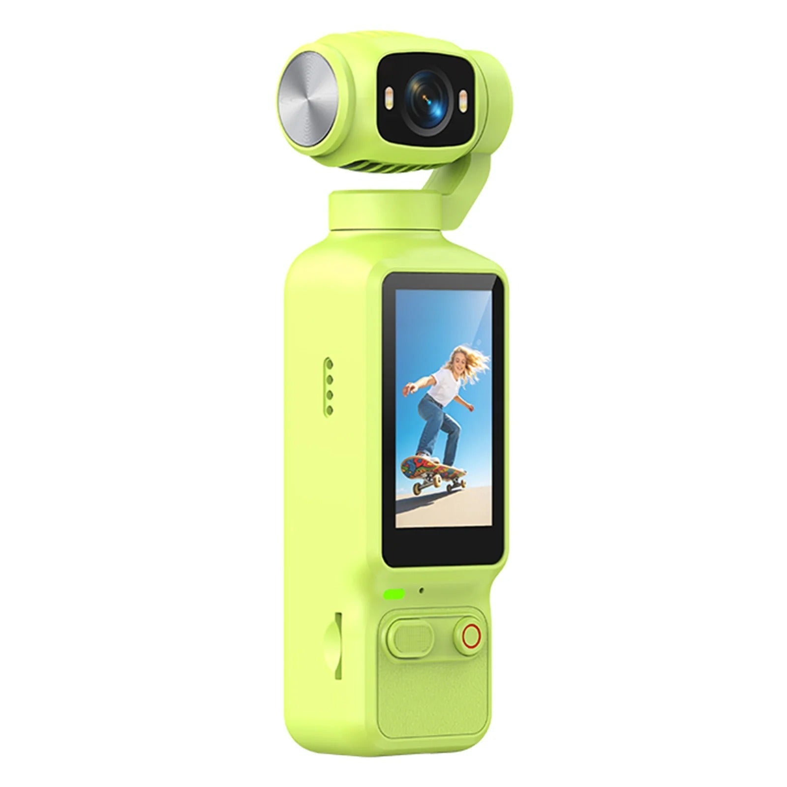 4K high-definition handheld camera, portable sports camera with 1.97-inch screen, suitable for sports and outdoor activities