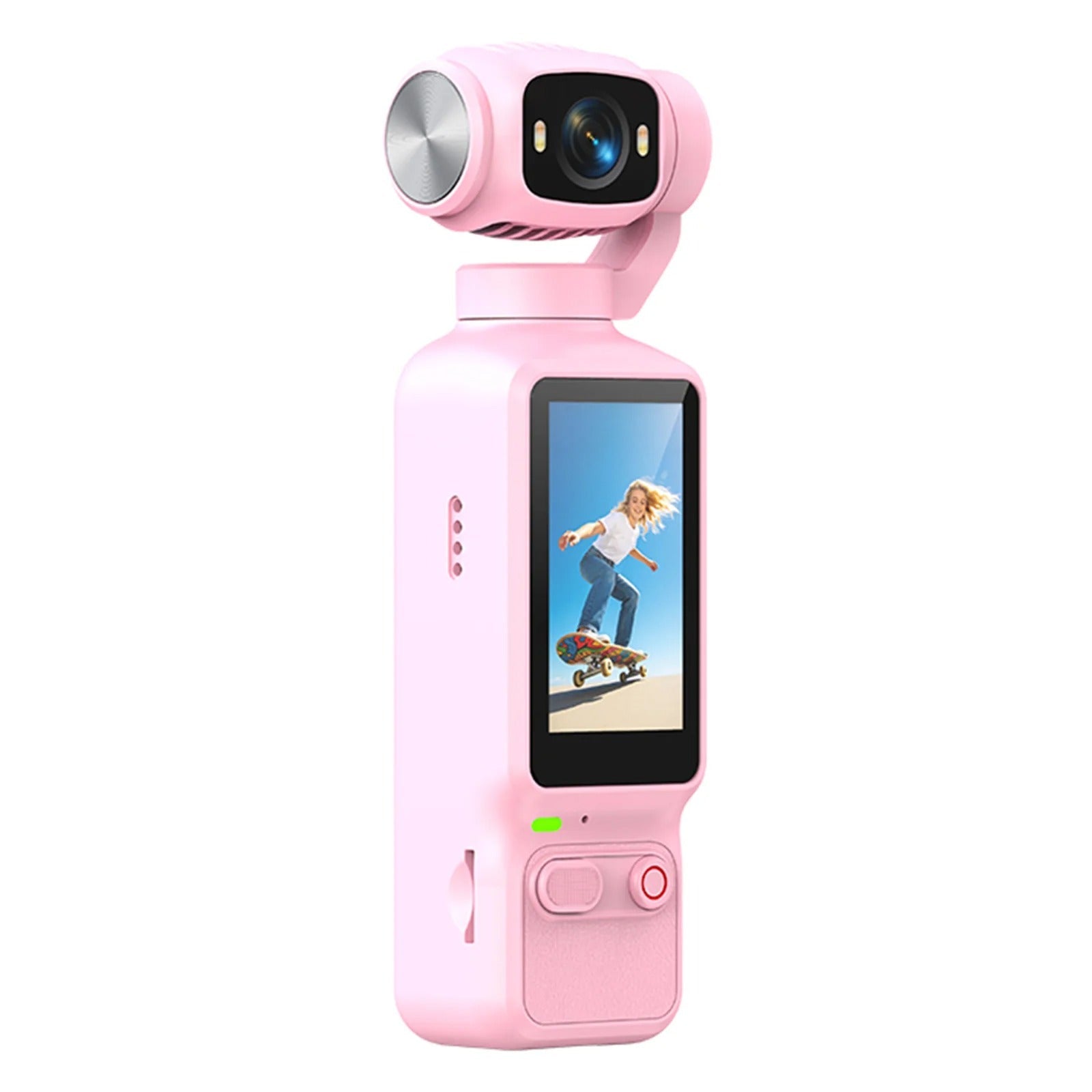 4K high-definition handheld camera, portable sports camera with 1.97-inch screen, suitable for sports and outdoor activities