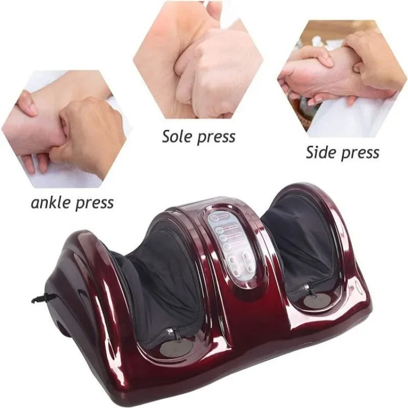 Fully Automatic Foot & Calf Kneading Massager, Leg Shaping Device, Ideal Wellness Gift