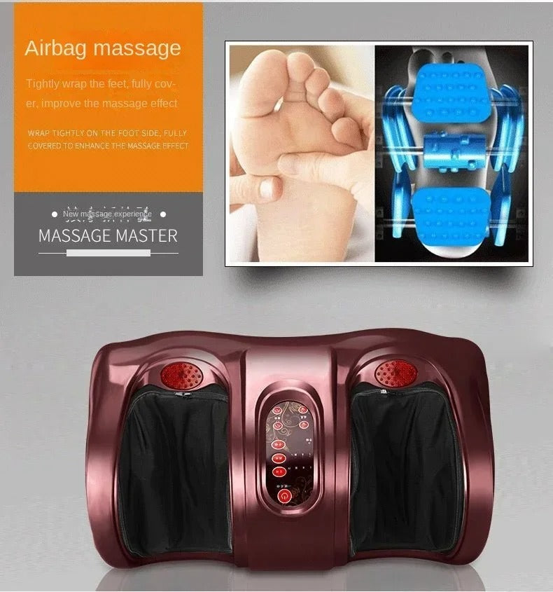 Fully Automatic Foot & Calf Kneading Massager, Leg Shaping Device, Ideal Wellness Gift