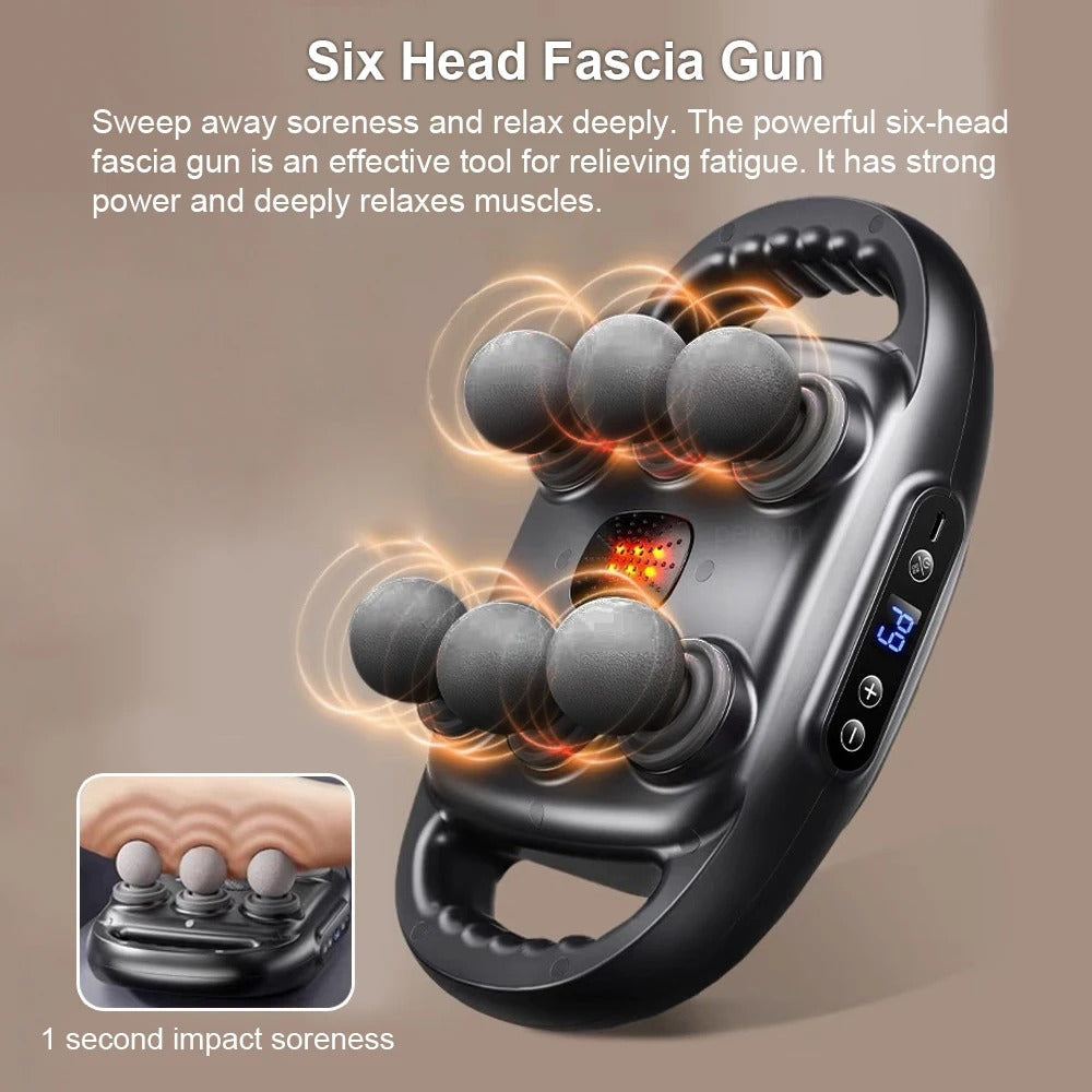 Six Head Massage Gun