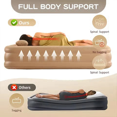 PVC Luxury Inflatable Sleeping Mattress
