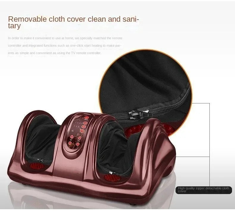 Fully Automatic Foot & Calf Kneading Massager, Leg Shaping Device, Ideal Wellness Gift