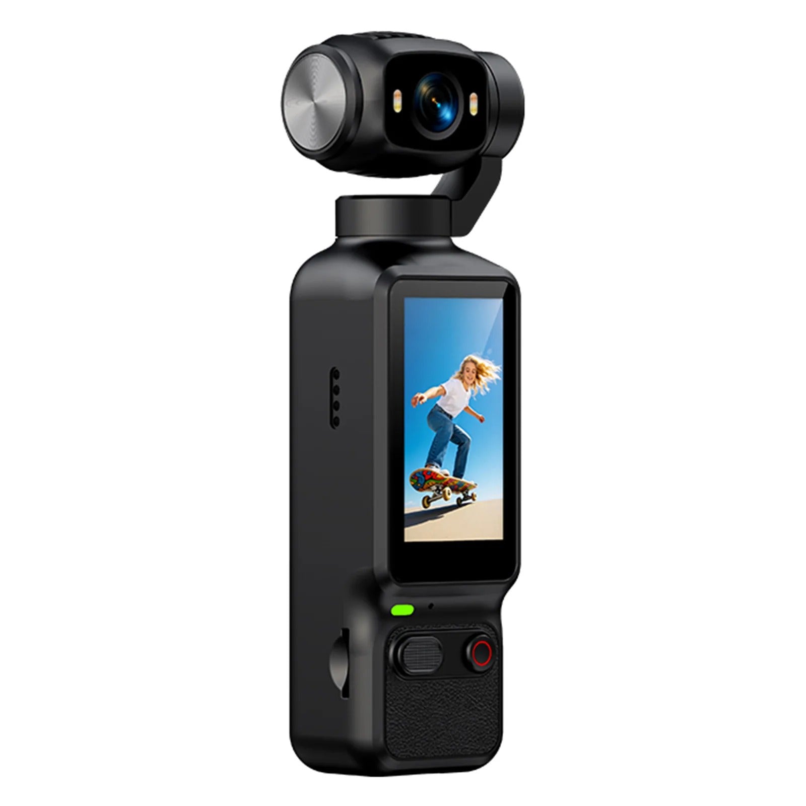 4K high-definition handheld camera, portable sports camera with 1.97-inch screen, suitable for sports and outdoor activities