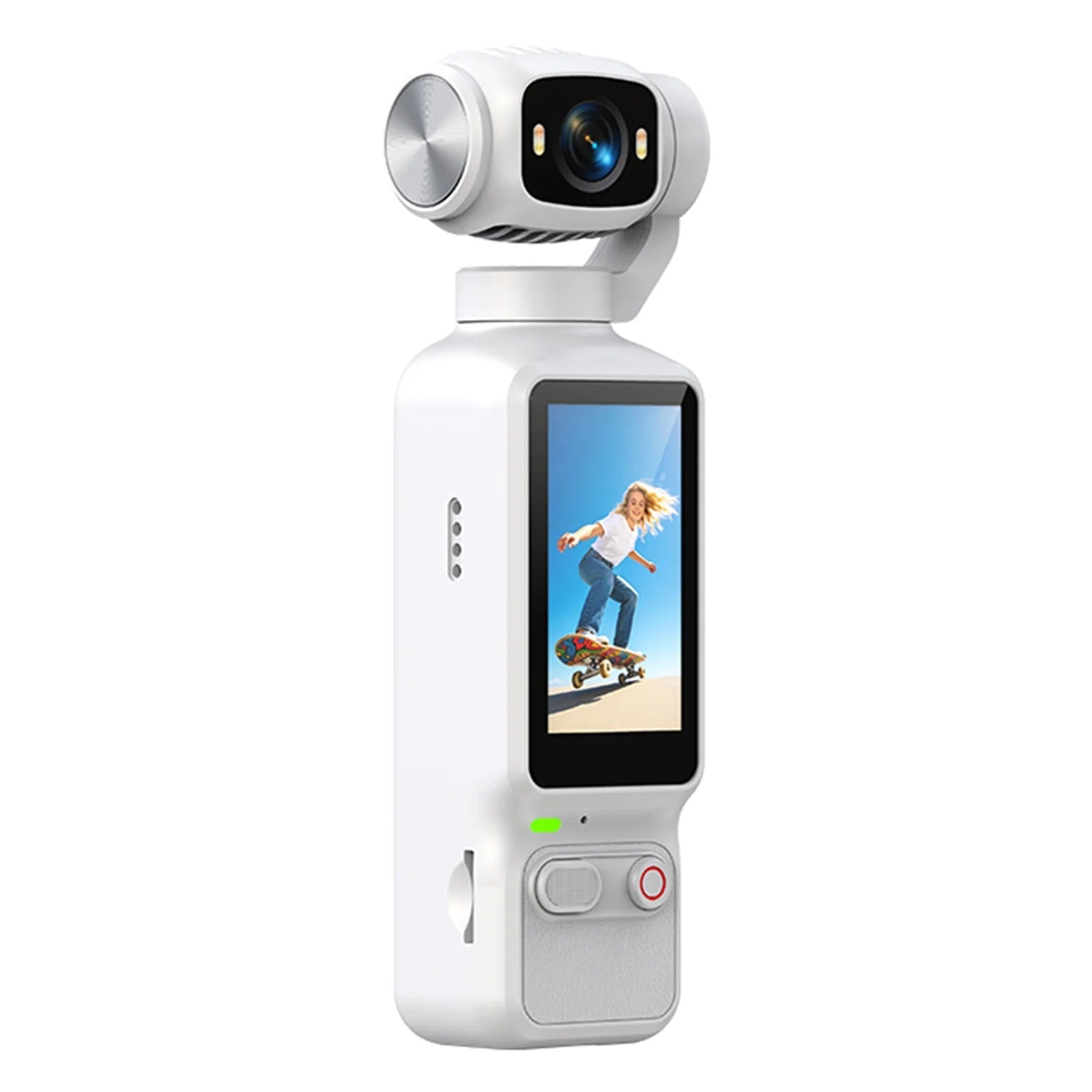 4K high-definition handheld camera, portable sports camera with 1.97-inch screen, suitable for sports and outdoor activities