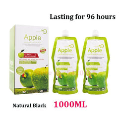100% Black Hair Covering White Natural Apple Hair Color Cream