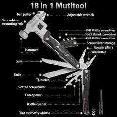 16 in 1 Multitool Professional Stainless Steel Hammer